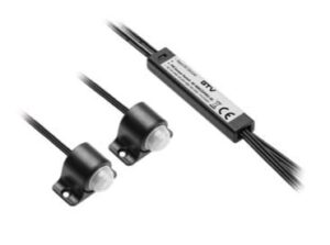 Interruptor com detetor de movimento duplo PIR
