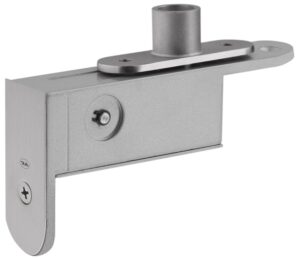 Pivot superior JNF em aço inox satinado com eixo articulado