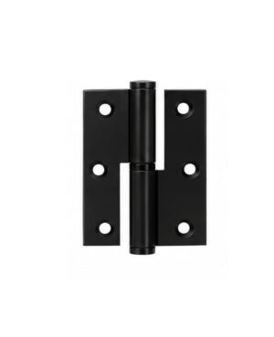 Dobradiça de meio balanço 3″ 75×60×2,5 – Preto