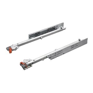 Corrediça oculta Salice 6127 Push  — Extração parcial