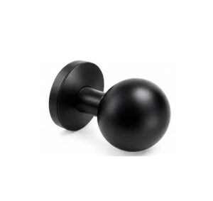 Puxador de bola fixo Ø70 – Preto